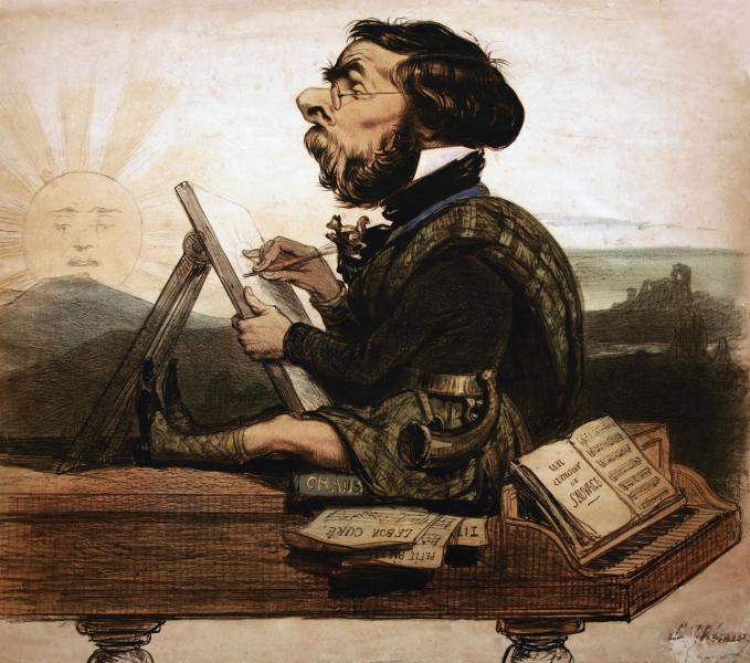 Ghémar op zijn piano