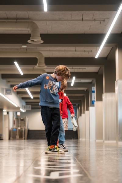 familiespel in het GUM