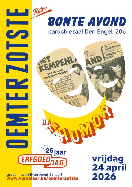 Affiche erfgoeddag 2025