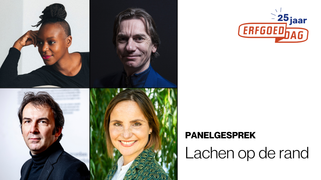 Campagnebeeld Erfgoeddag met sprekers panel