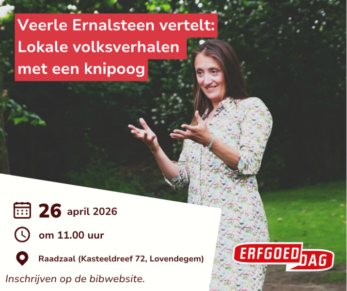 Veerle Ernalsteen vertelt lokale volksverhalen