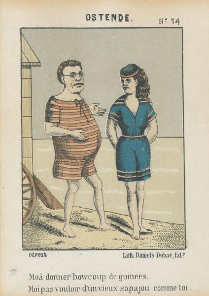 Edouard Dubar – Spotprenten uit de 19de eeuw