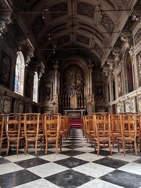 de Gouden kapel; voorlopig nog zonder de humor. 