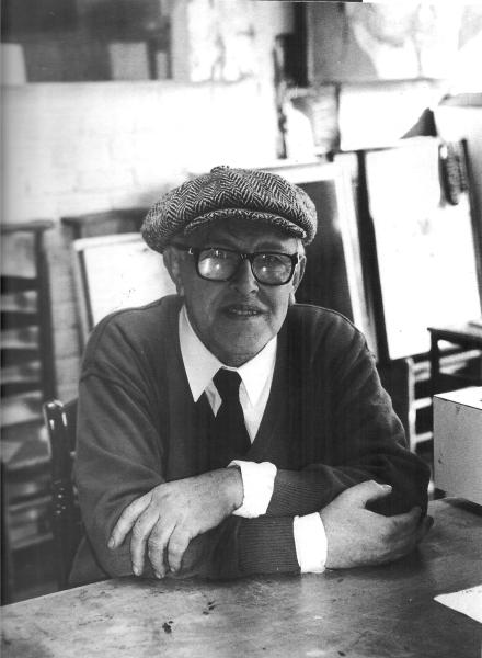 Portretfoto van kunstenaar Luc Verstraete