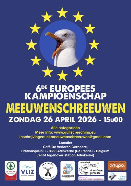 Affiche EK Meeuwenschreeuwen
