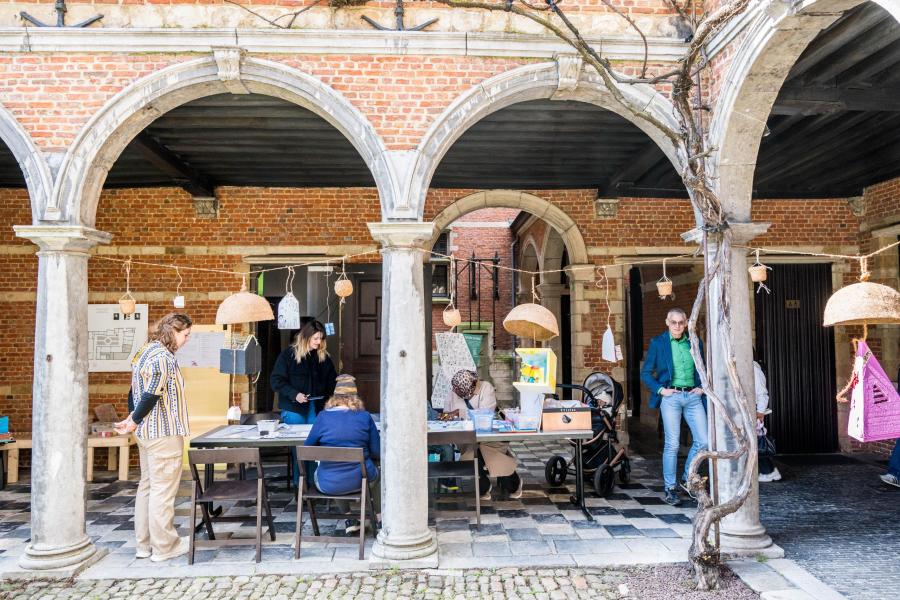 Stadscanvas in Museum Plantin-Moretus
