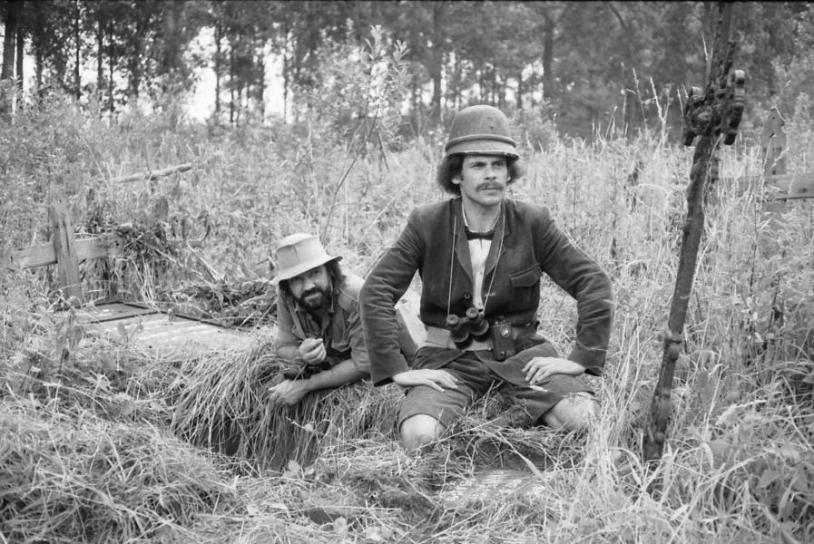 Een tafereel uit de film 'Poldergeest'