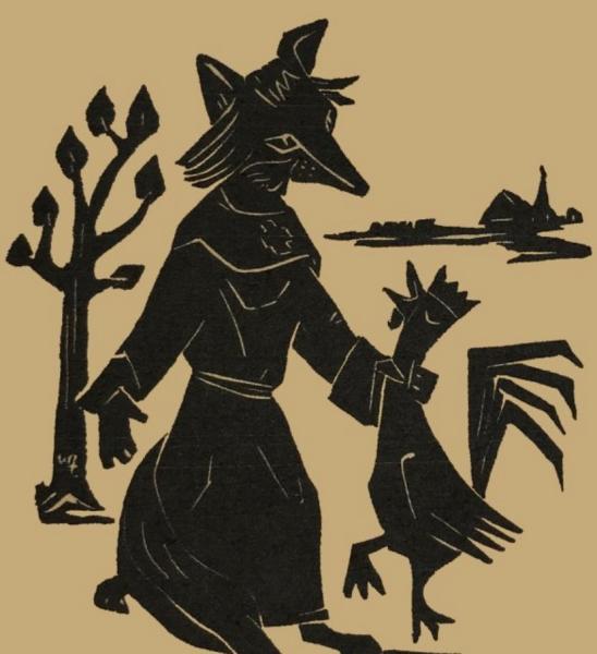 Tekening van Reynaert de Vos