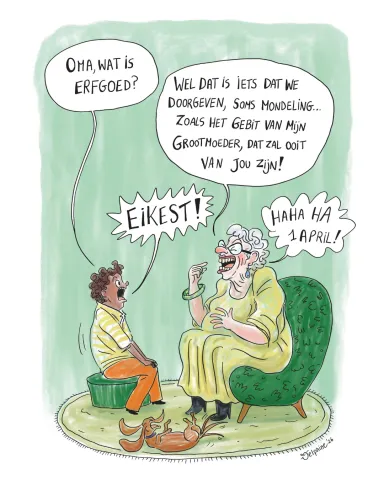 Delphine Frantzen  -  Cartoon Erfgoeddag 2026 