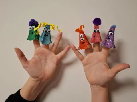 Handpopjes © Speelgoedmuseum Mechelen